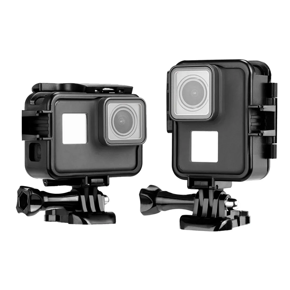 

Portable Protective Frame For Gopro Hero7 Vertical Standard Plastic Frame Multiuse Case For Gopro Hero 7 Wristband Chest Strap