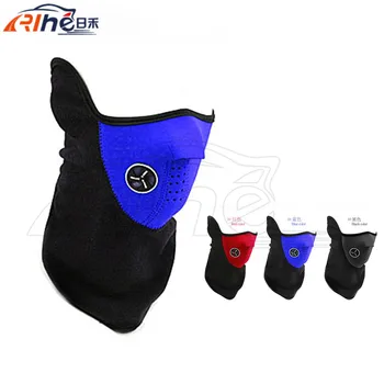 

hot selling motorcycle skull face mask outdoor sport cycling bike motorbike mask skiing snowboard neck skull mask blue color