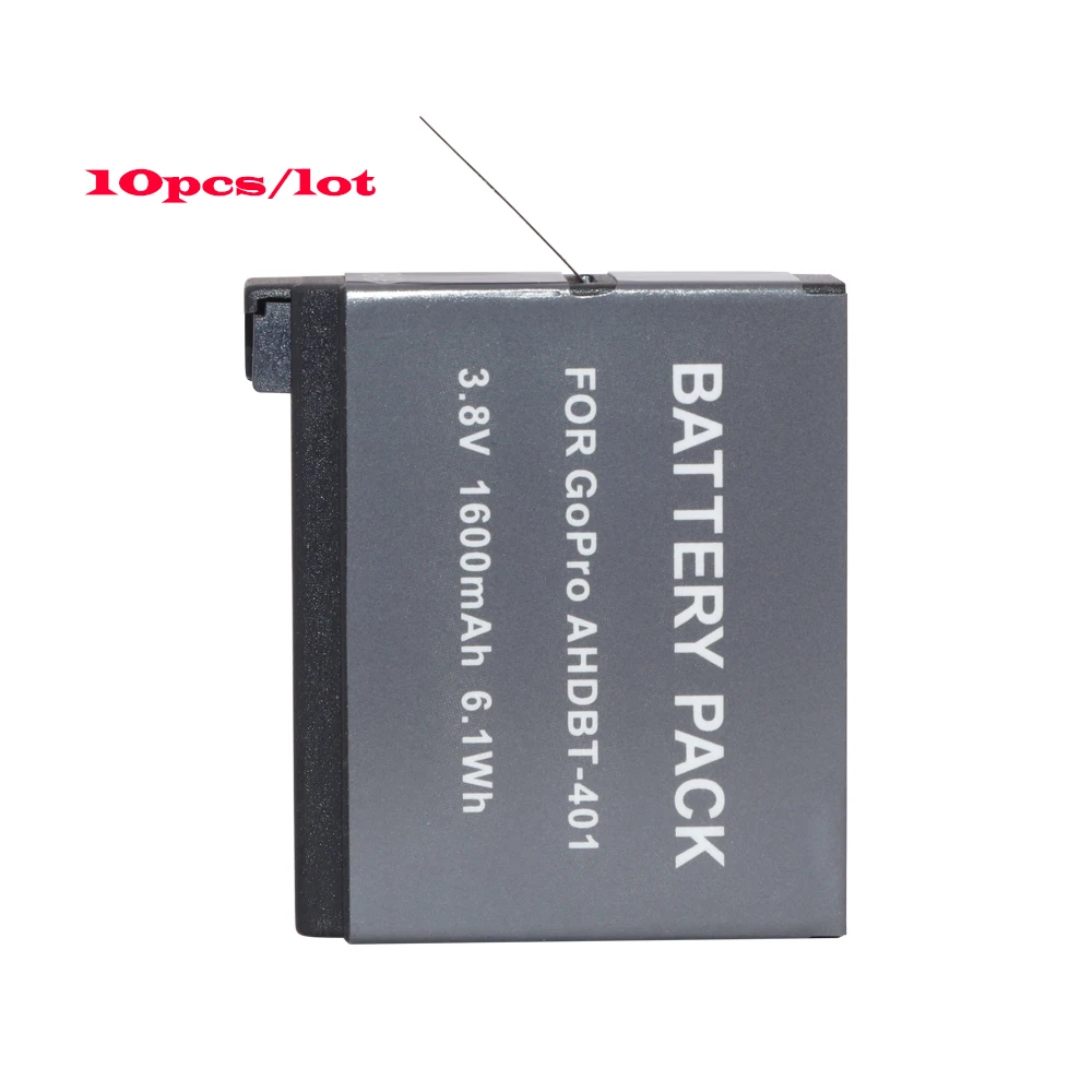 Go Pro 4 battery10x 3.8V GoPro Hero 4 Batteries AHDBT 401 Go Pro Hero4