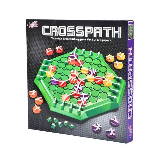 

plastic toy funny crosspath unique path switching connect game board Desktop baby christmas present birthday gift