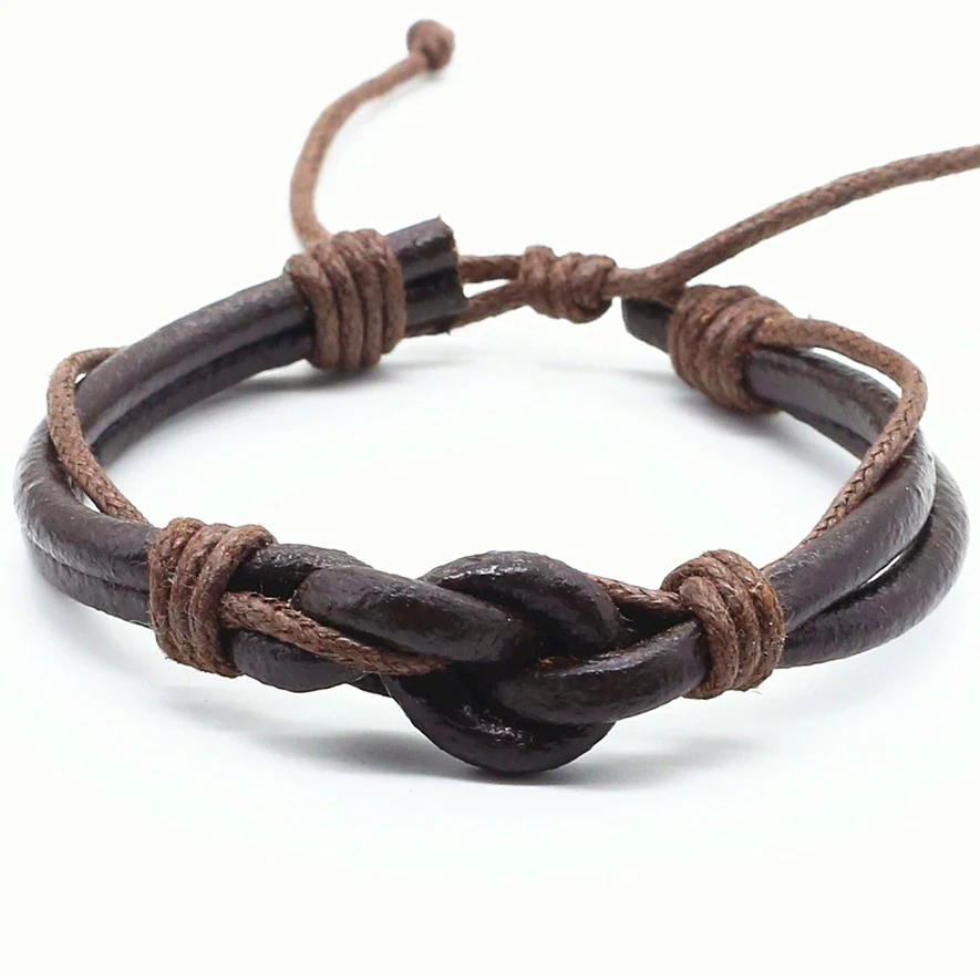 Mens Designer Leather Bracelets Sale