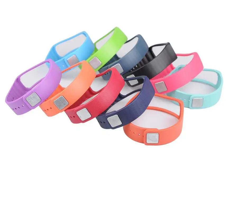 

MOQ 1pcs Colorful Replacement Rubber Band Wristband For Samsung Gear Fit R350 Smart Band Bracelet Strap Watch With Metal Clasps