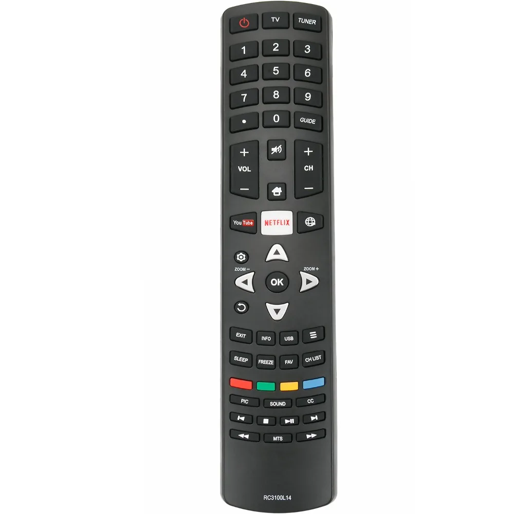 

New RC3100L14 Remote Control fit for TCL Smart 55" LED Full HD TV L55S4910I