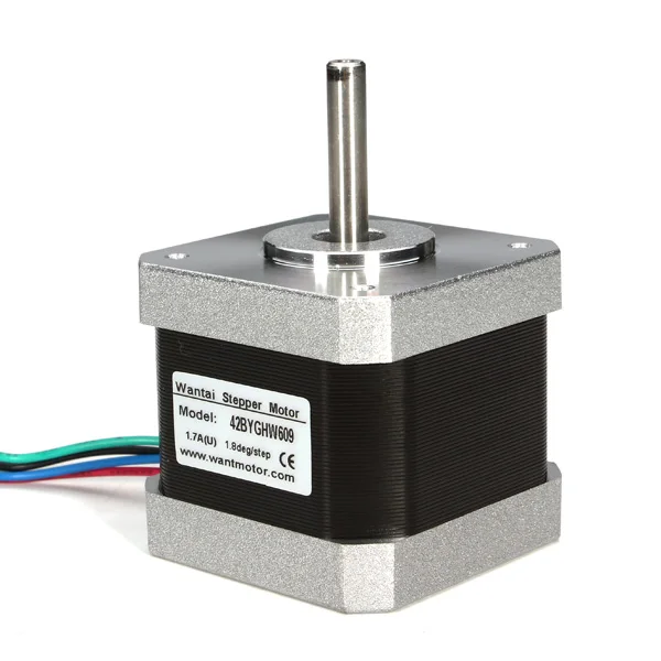 

NEMA17 Two Phase Hybrid Stepper Motor 42BYGHW609 High Torque 40mm 3.6kg.cm 1.68A
