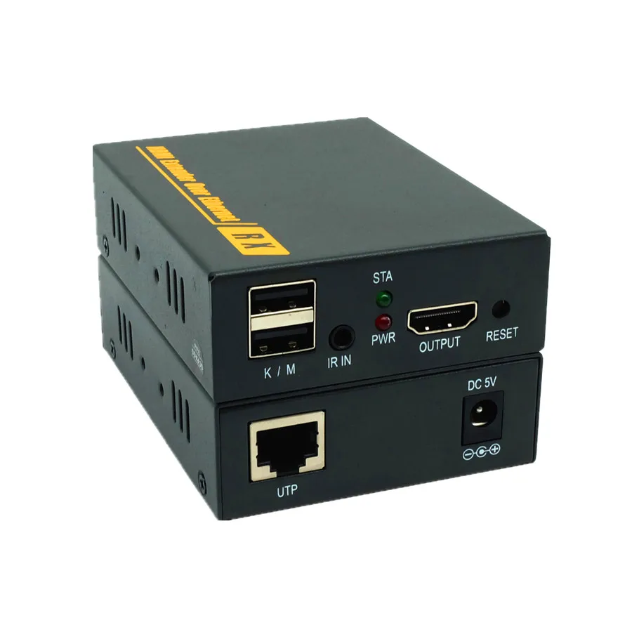 Ip-сеть 1080P USB HDMI KVM IR удлинитель 500 футов по TCP IP USB клавиатура мышь KVM удлинитель 150 м через Ethernet RJ45 Cat6/7 кабель