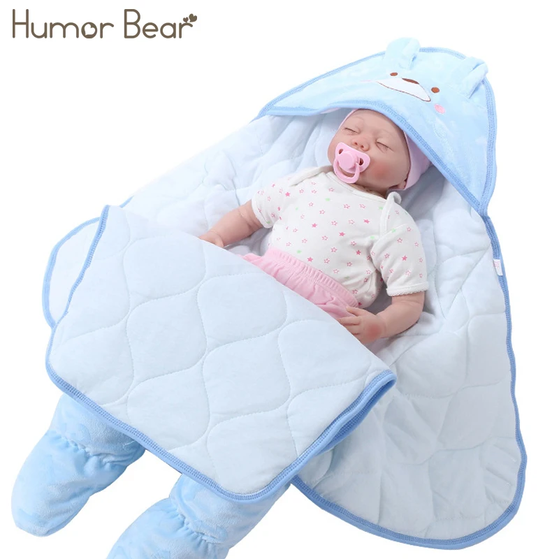 Детский спальный мешок Humor Bear зимний конверт для новорожденных термомешок