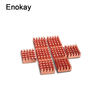 

Wholesale 8 Pieces Promotion Controller Cooling Copper Heatsink Cooler For Vga Gpu Ddr Ddr2 Ddr3 Memory For Chipset 12*12 *5mm