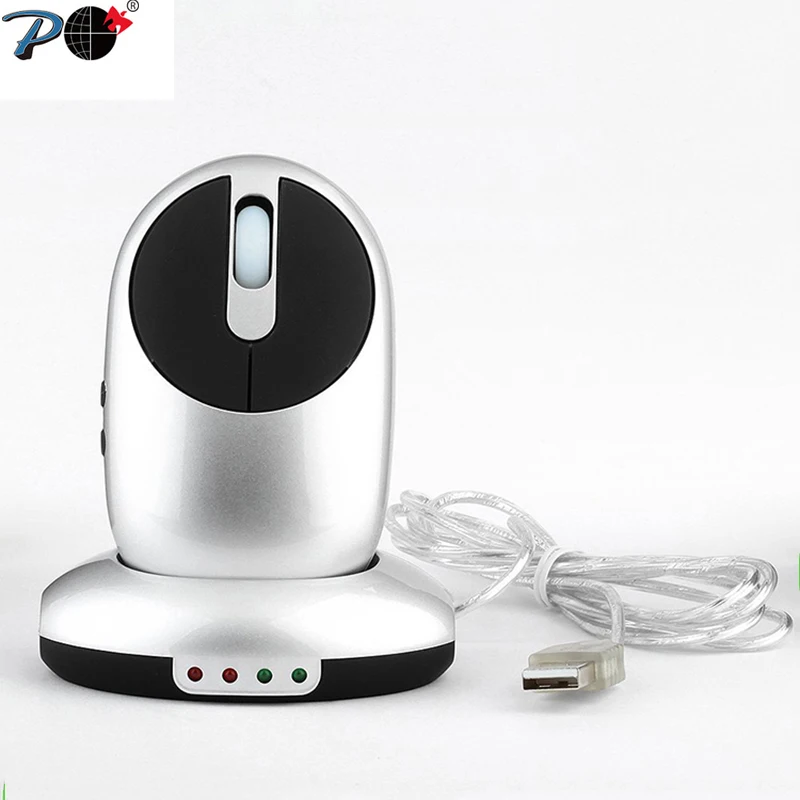 Беспроводная перезаряжаемая оптическая мышь P Smart ID HQ Mini 2 4G с 3 портами usb хаб 0 для