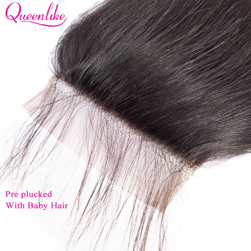 fechamento pré arrancado com o cabelo do