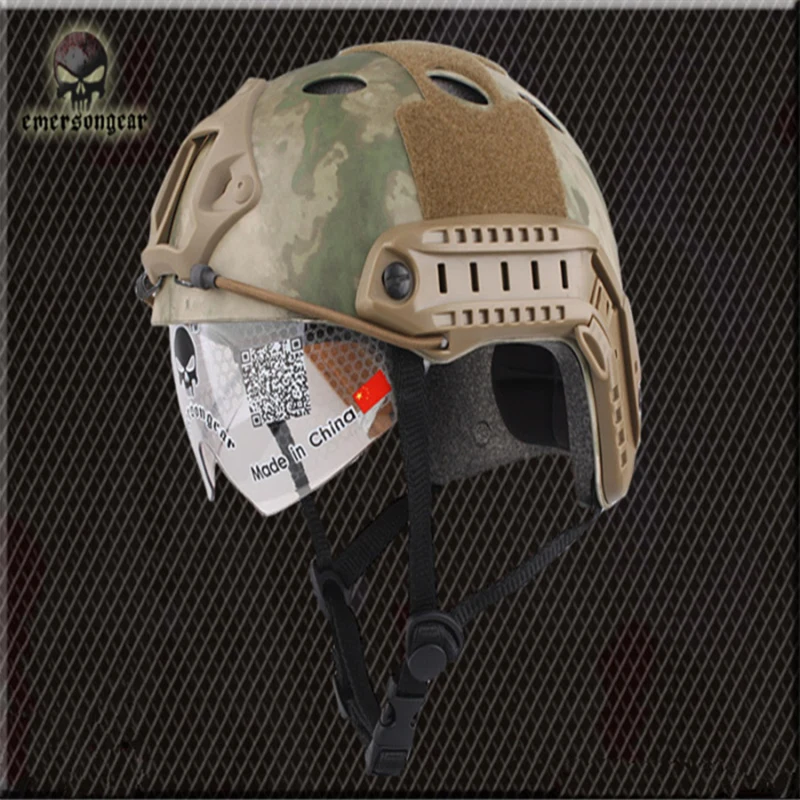 EMERSON Быстрый шлем/Goggle версия типа PJ/a-tacs Прямая поставка с фабрики в Китае EM8819