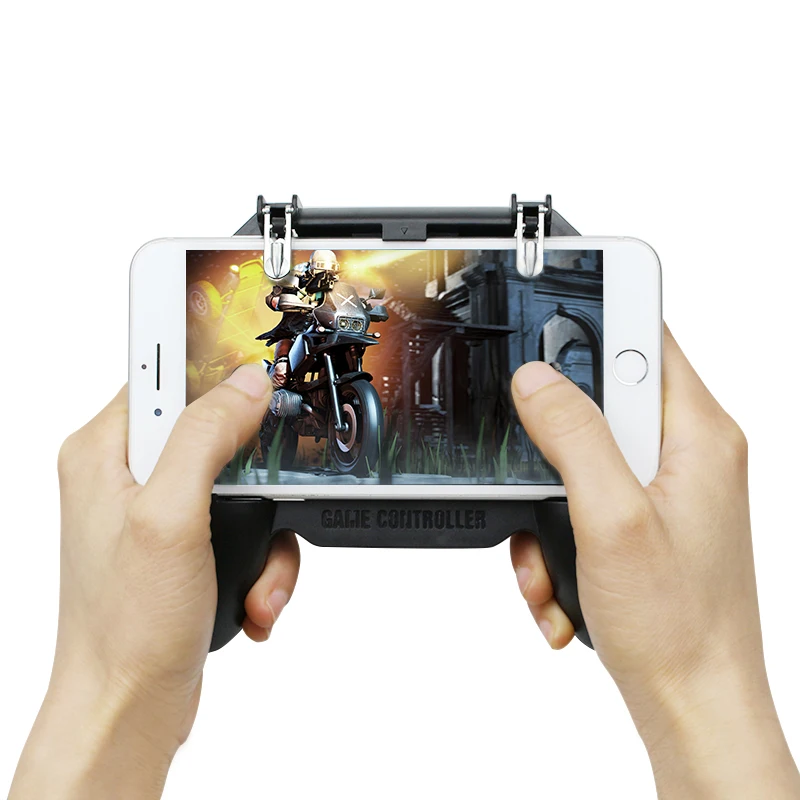  Pubg Controller Gamepad Pubg Mobile Trigger L1R1 Shooter Joystick Game Pad Phone Holder Cooler Fan 