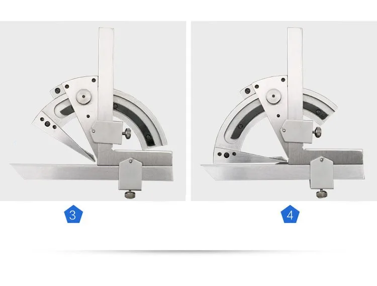 Dinupin угловая линейка с курсором многофункциональная угловая измерительная линейка с уклоном измерительный инструмент угол 0-320 градусов