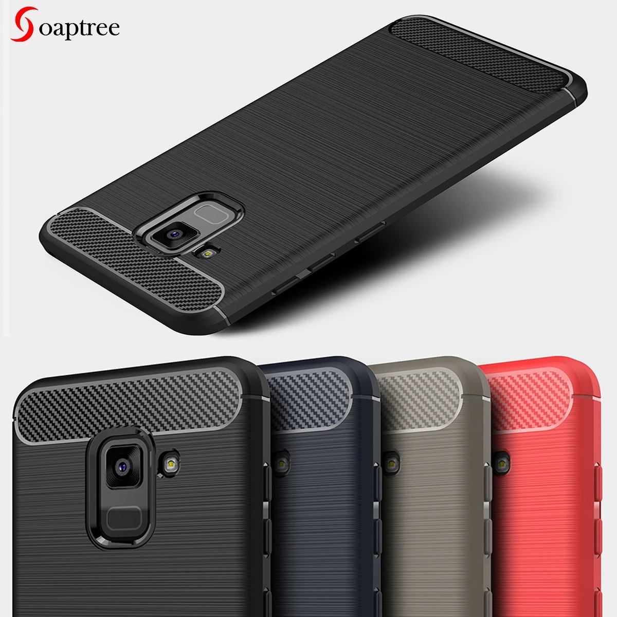 

Soft Black TPU Phone Cases For Samsung Galaxy A7 A8 Plus 2018 Case Silicone Coque For Samsung A7 2017 A720F A730F A750 Cover