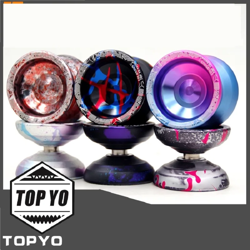 Новые цвета TOPYO colorssus 5 YOYO Профессиональный TOPYO nation металлический подшипник yoyo металлический шар для соревнований