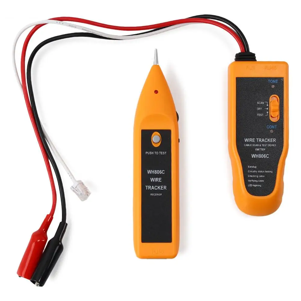 

LAN Cable Line Finder Line Measuring Instrument Cable Tracker Tester Detector