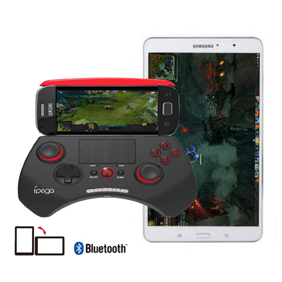 Koop Gamepad Controle iPega 9028 PG 9028 Draadloze Bluetooth Game Gamecube Gamepad Joystick vendedor Voor iPhone amp; iPad Android
