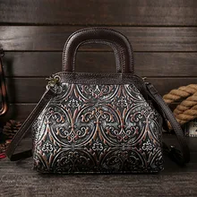 Женская сумка-тоут из натуральной кожи, высокое качество, Воловья кожа, Винтажный дизайн, известный бренд, Хобо, сумка-мессенджер, сумки на плечо