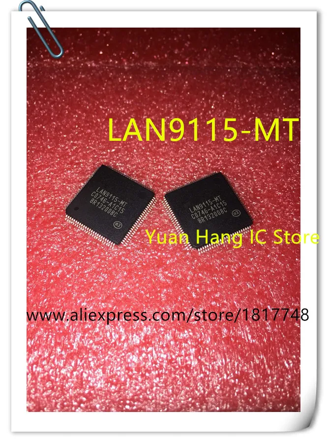 10 шт./лот LAN9115-MT LAN9115 SMSC TQFP-100 100% новый | Электроника