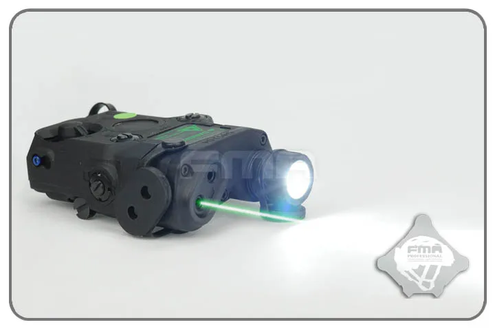 AN/PEQ-15 лазерный Белый светодиодный фонарик с зелеными точками 270 люменов для стандартного 20 мм рельса ночного видения для охотничьей винтовки, чехол с аккумулятором