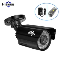 Hiseeu AHD аналоговая инфракрасная камера видеонаблюдения высокой четкости 720P 1080P AHD CCTV камера безопасности наружная цилиндрическая камера s