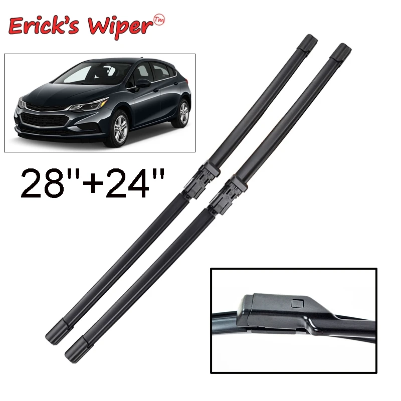 

Erick's Wiper Front Wiper Blades For Chevrolet Cruze MK 2 2016 2017 2018 2019 Windshield Windscreen Front Window 28"+24"