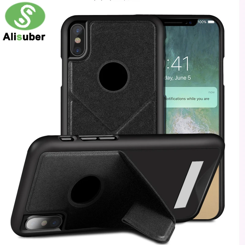

Alisuber Foldable Transformer Phone Case For iphone 7 8 Plus Anti-Knock Folding Kickstand Back Cover For iphone 7 Capa