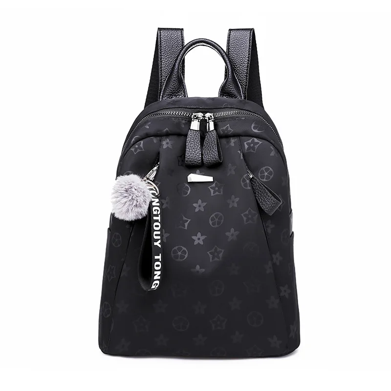 

Oxford cloth shoulder bag women new Korean version of lightweight dual-use canvas waterproof ladies travel leisure backpack