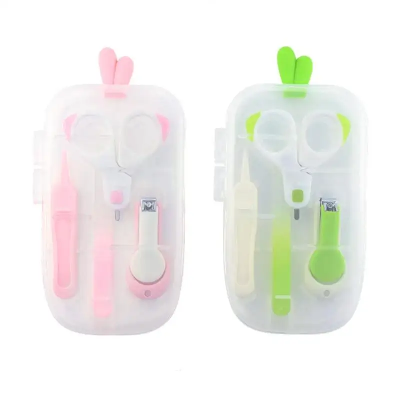 

Kids Mini Finger Toe Clipper Nail Scissors Cutter Practical Safe Baby Nail File Tweezers Manicure Kits Children Care Accessories