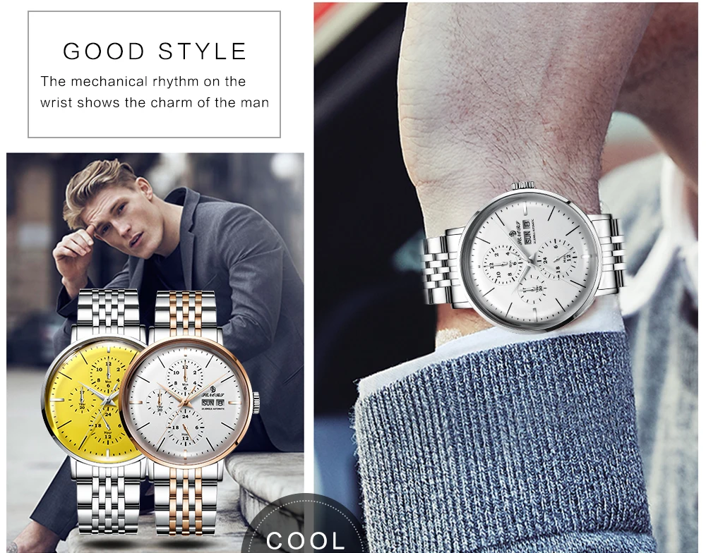 automatic watch men luxury brand mens mechanical watches (15)