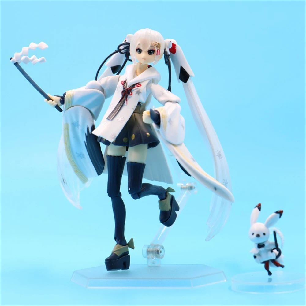 snow miku crane priestess