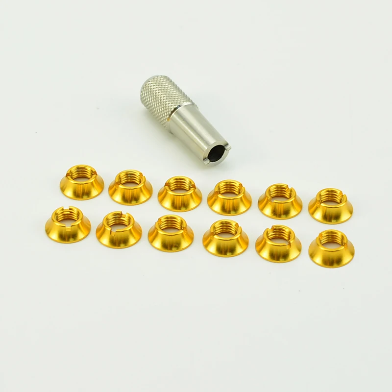 

FUTABA remote control JR/Frsky switch nut toggle switch aluminumcolor