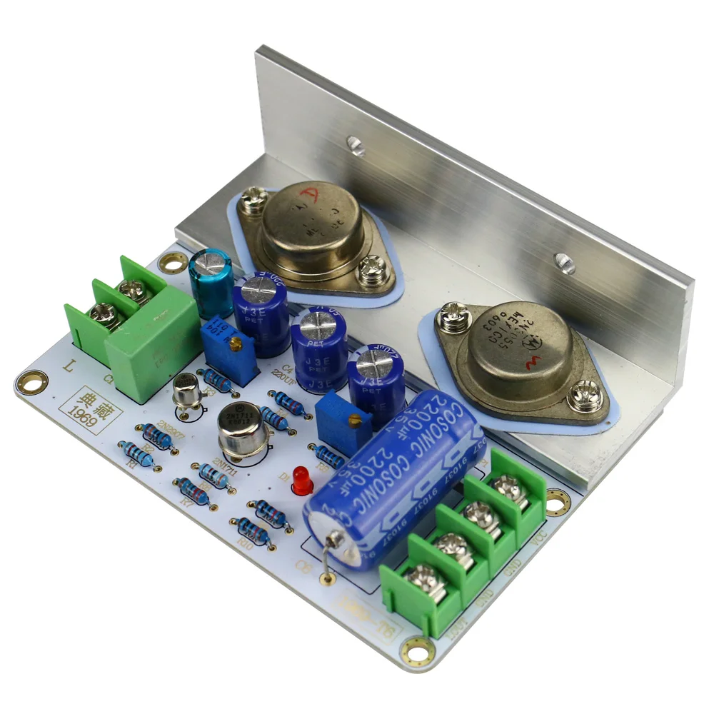 Comprar GHXAMP amplificador Hifi JLH 1969 Audio Clase A placa de amplificador de potencia estéreo de alta calidad para altavoces de 3 8 pulgadas de rango completo 2 uds