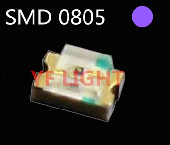 

395-405nm purple 0805 surface mount led 0805 SMD uva CHIP DIODE 3.0-3.5V