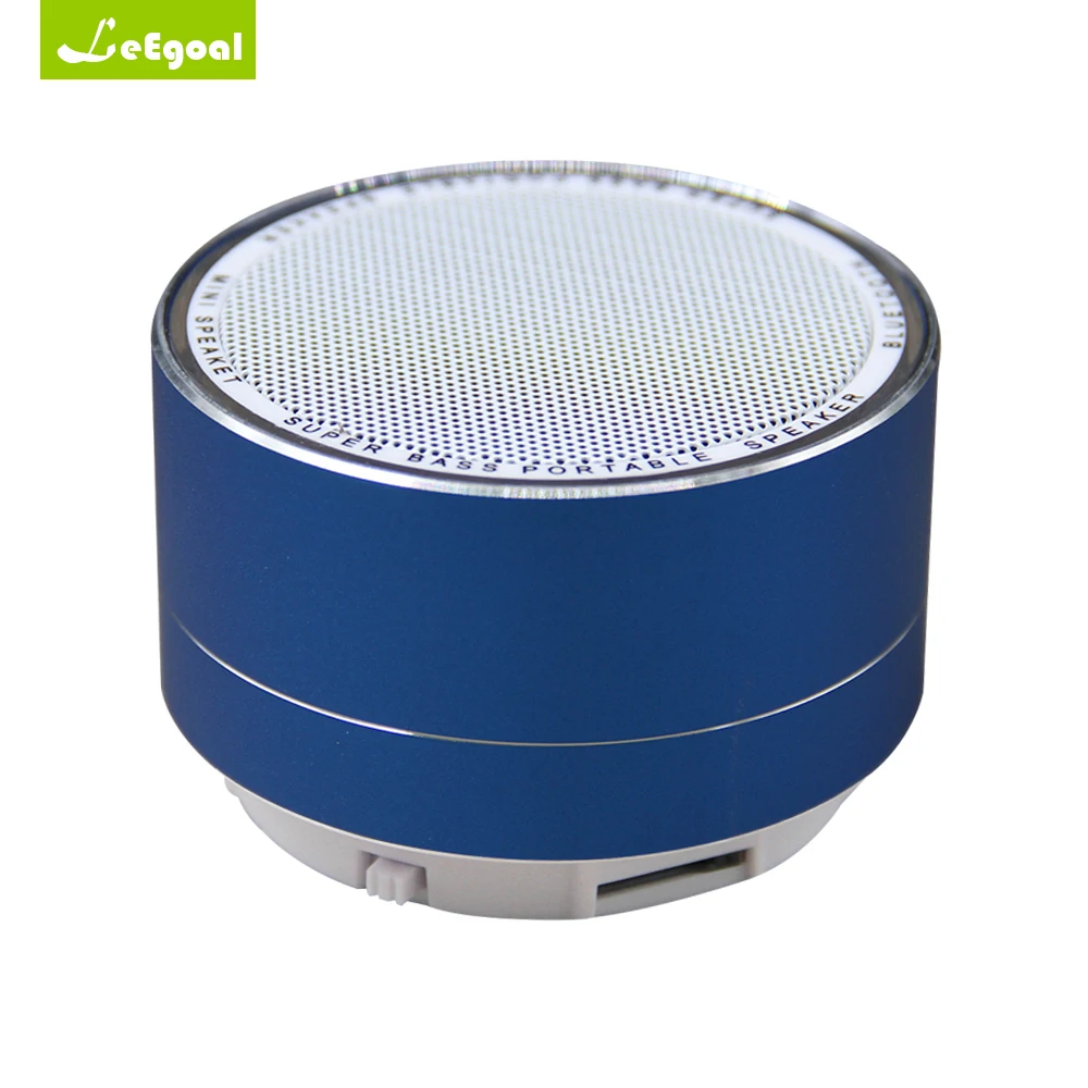 Leegoal A10 Беспроводной Bluetooth Динамик Металл Мини Портативный сабвуфера звук поле с