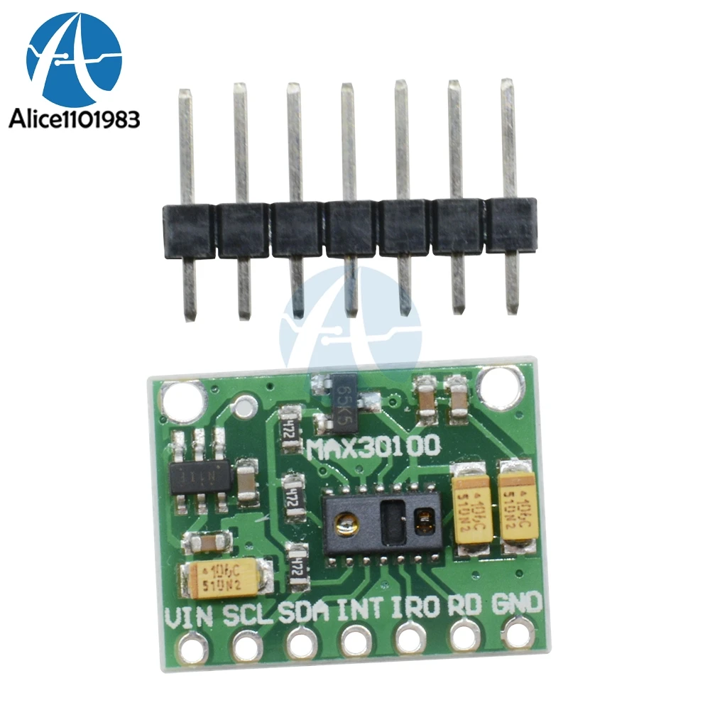 MAX30100 пульсоксиметр датчик импульса модуль датчика для Arduino Diy Kit электронный