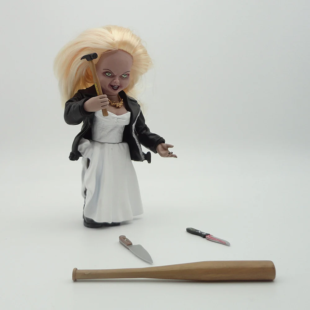 NECA Good Guys Child's Play Scary Bride of Chucky Horror Doll Chucky PVC Action Figure Toy Halloween Gift (6)