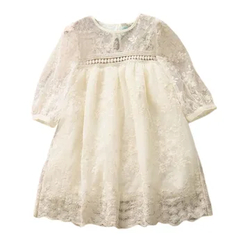 

Baby Girl dress Summer Dresses Girl Princess Toddler Clothes Party wedding birthday Dress Solid Tulle Outfits vestidos bebes L4