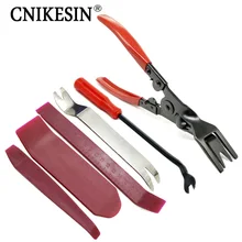 CNIKESIN High Quality Car Fastener Removal Tool Plastic Trim Clips Removal Tools Car Door Panel Installer Cover Pry Repair Tool