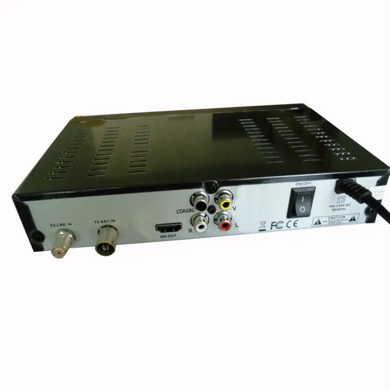 Receptor de tv Terrestre por Satélite Emissor de tv t2 + s2 4 para Rússia e Europa Digital Combo Box H.264 - Tablete Dvb hd 1080p - Image 5