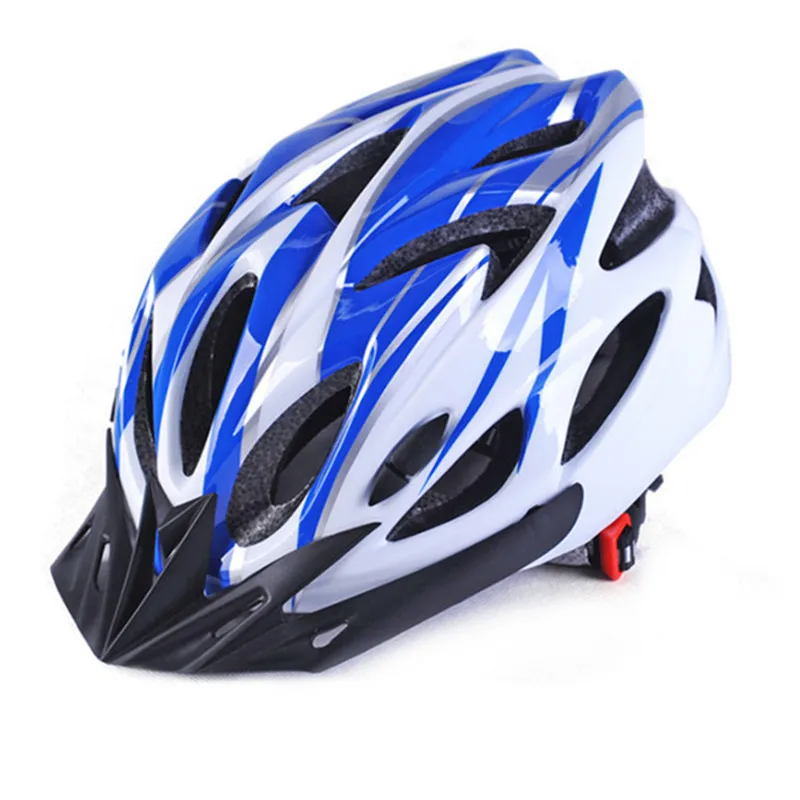 

Mountain Bicycle Helmet with Visor Men Women Ultralight Road MTB Bike Cycling Helmets Integrally-molded Casco Ciclismo 12Colors