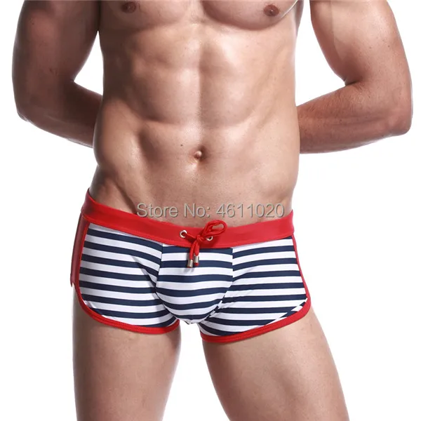 Summer Men's Swimwear Sport Men Swimming Shorts Low Rise Men Swimsuit Men's Swim Briefs Surf Beachwear