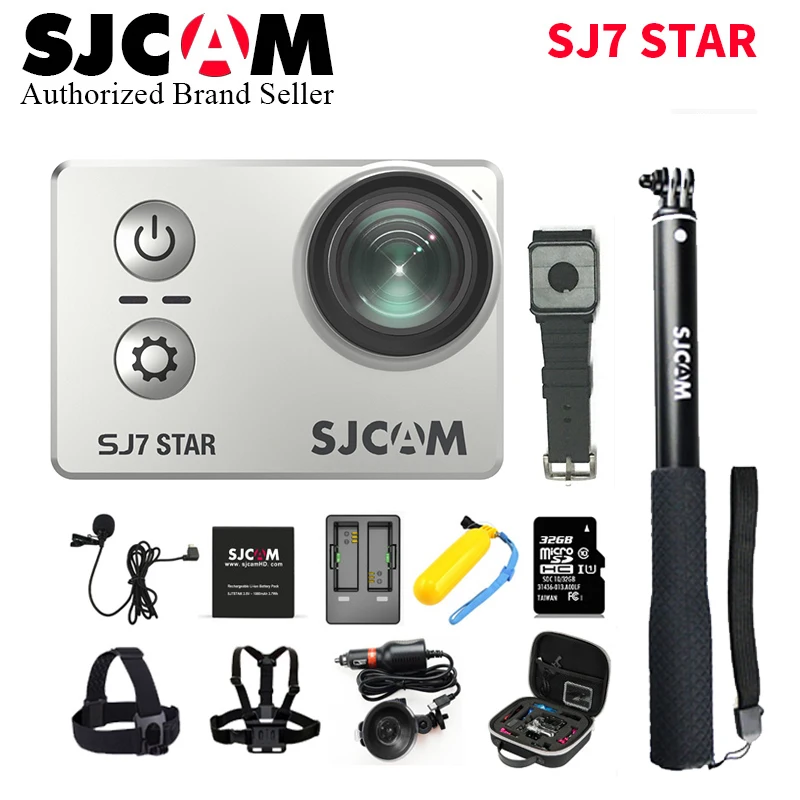 

Original SJ7 Star 30M Wifi Action Camera 4K 30fps Ultra HD SJCAM Ambarella A12S75 Helmet Go Waterproof Pro Gyro Stabilization ca