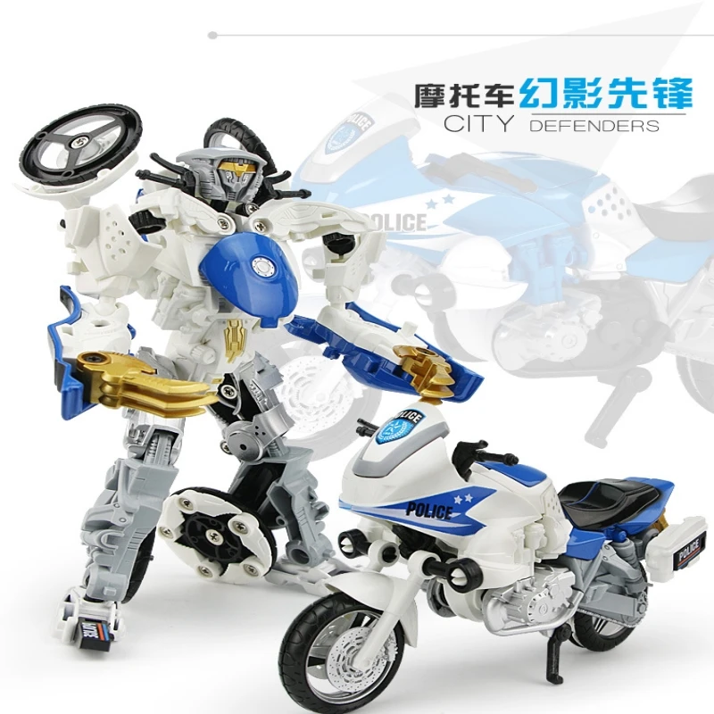 

Legoings City Defenders Transformation Series Robot Aerocraft DIY Building Blocks Kit Toys Kids Best Gifts