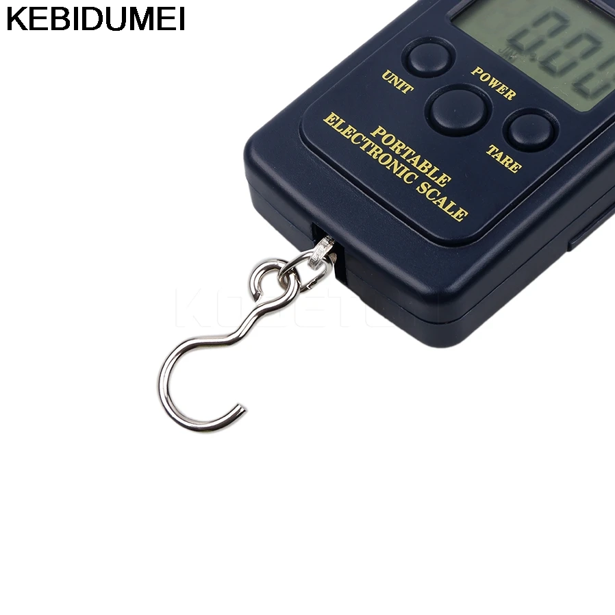 Портативные электронные подвесные весы для рыбалки 10 г 40 кг цифровые карманные с