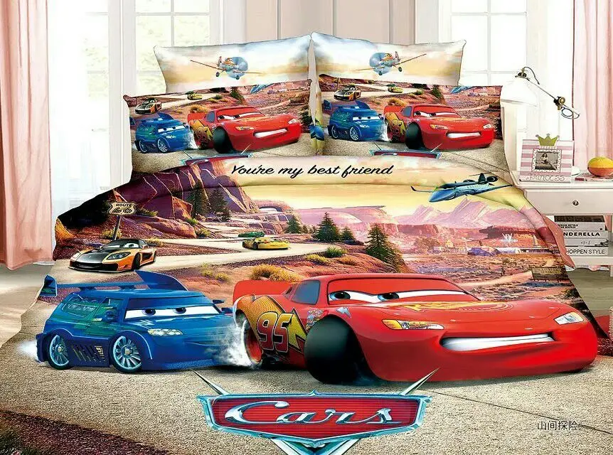 Lightning Mcqueen Car Bedding Set Children S Boy S Bedroom Decor Single Twin Size Bed Sheets Quilt Duvet Lightning Mcqueen Car Bedding Set Children S Boy S Bedroom Decor Single Twin Size Bed Sheets Quilt Duvet