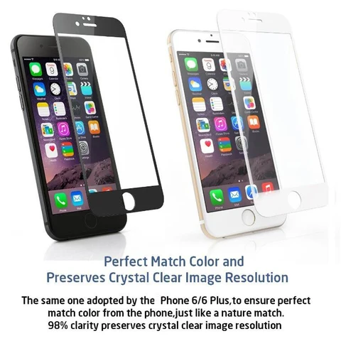 9H Full Coverage Cover Tempered Glass For iPhone 7 8 6 6s Plus Screen Protector Protective Film For iPhone X XS Max XR 5 5s SE Lahore