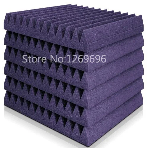 Professional 12T Acoustic Soundproofing Studio Wall Panel Foam