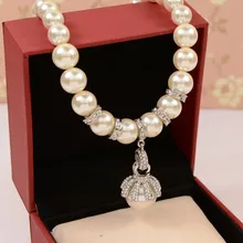 Joyería de las mujeres Collar Corto de Perlas Gargantillas Moda Marcas de Diseño de Alta Calidad Chapado En Oro Cadena Collares 2016 Joyería Joias