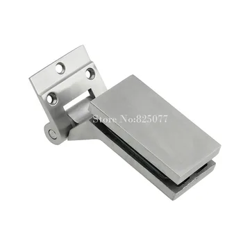 

Free Shipping 304 Stainless Steel Furniture Glass Clamp bathroom accessories office partition hinge HM136