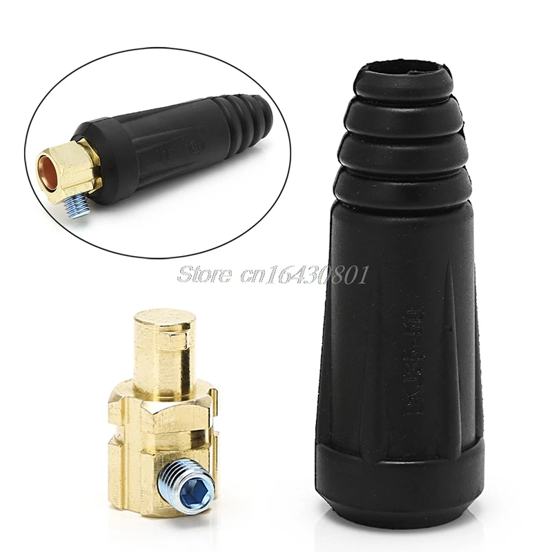 

DKJ35-50 Welding Soldering Dinze Dinse Plug Male Fitting Quick Connectors Welder S08 Drop ship
